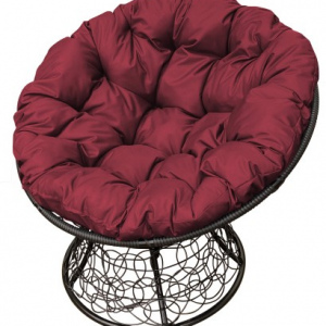 Кресло с ротангом ''Папасан'' Чёрное